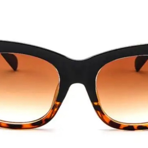 Vintage Butterfly Sunglasses Designer Luxury Square Gradient Sun Glasses Shades - Picture 2 of 3